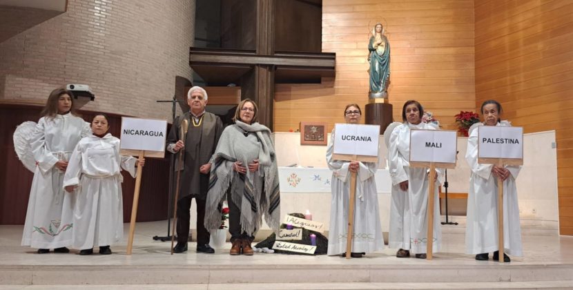 La comunidad latinoamericana celebra la Navidad en La Inmaculada