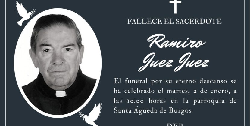 Fallece el sacerdote Ramiro Juez Juez