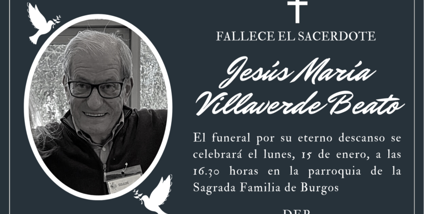 Fallece el sacerdote Jesús María Villaverde Beato