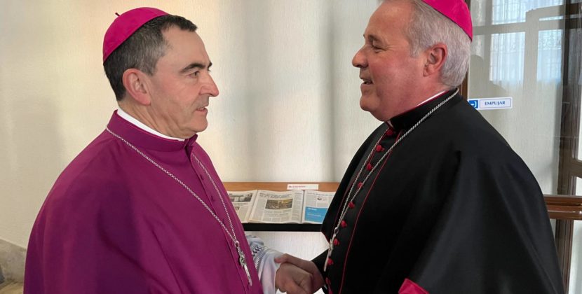 Mons. Mario Iceta participa en la ordenación episcopal del nuevo obispo de Palencia