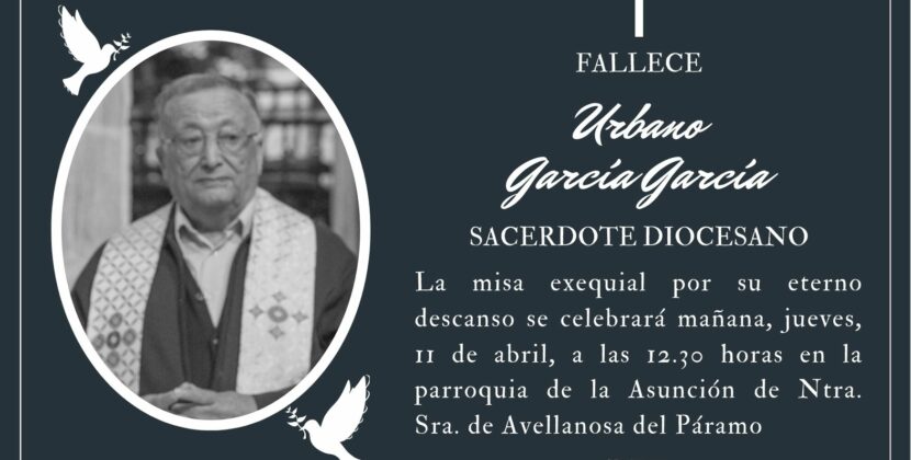 Fallece el sacerdote Urbano García García