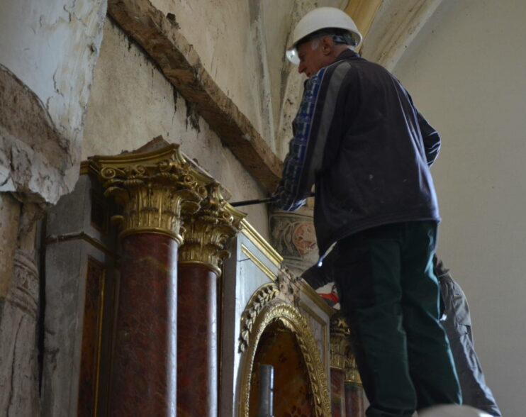 Patrimonio: Así se rescata un retablo