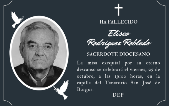 Fallece el sacerdote Eliseo Rodríguez Robledo