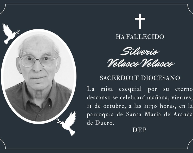 Fallece el sacerdote Silverio Velasco Velasco