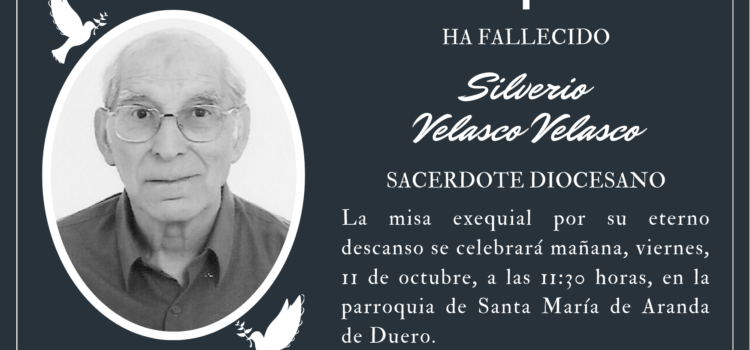 Fallece el sacerdote Silverio Velasco Velasco