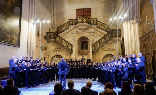 Yagüe canta a la catedral en su 40º Aniversario como Patrimonio Mundial