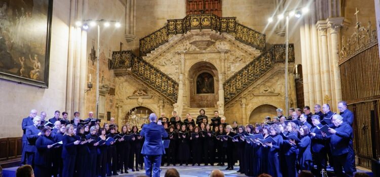 Yagüe canta a la catedral en su 40º Aniversario como Patrimonio Mundial