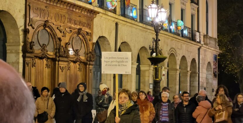 Formación Sociopolítica realiza un gesto público en la Jornada Mundial de los Pobres