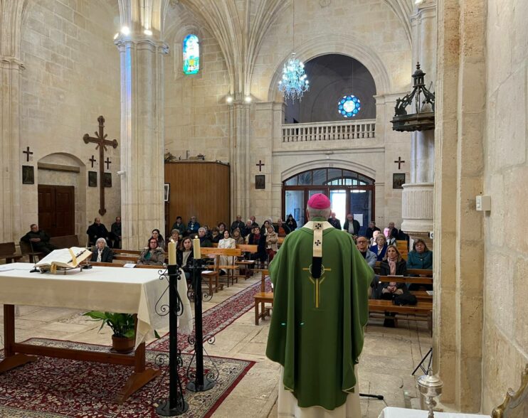 Mons. Iceta arranca la visita pastoral en la unidad pastoral de Sarracín-Cogollos