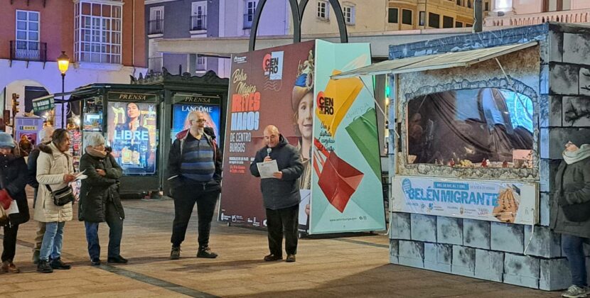 Un belén para recordar que «Dios camina con su pueblo»