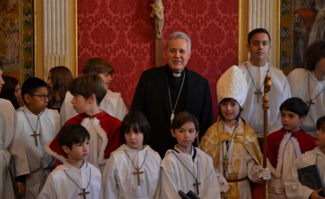 El obispillo 2024 pide seguir impulsando «una Iglesia alegre que acerque a los niños a la fe»