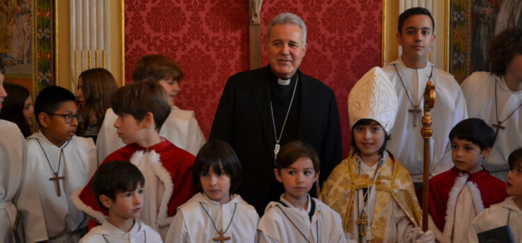 El obispillo 2024 pide seguir impulsando «una Iglesia alegre que acerque a los niños a la fe»