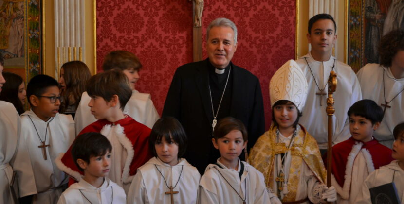 El obispillo 2024 pide seguir impulsando «una Iglesia alegre que acerque a los niños a la fe»