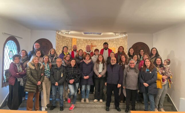 Profesores de la Fundación Manjón-Palencia inauguran el Adviento con un retiro espiritual en San Pedro de Cardeña