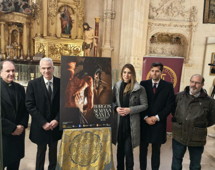 Una imagen de Gil de Siloé protagoniza el cartel de la Semana Santa 2025