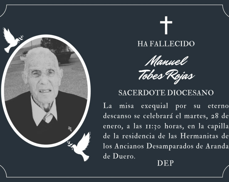 Fallece el sacerdote diocesano Manuel Tobes Rojas