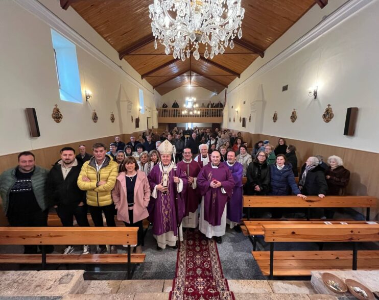 Mons. Mario Iceta continúa con su visita en la unidad pastoral de Ubierna