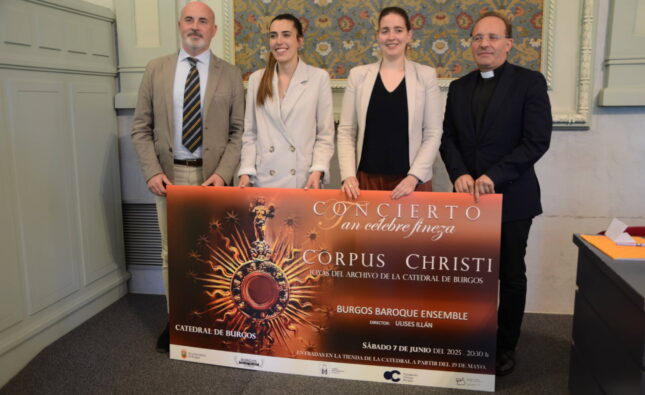 Burgos Baroque Ensemble hará sonar el Corpus en la Catedral
