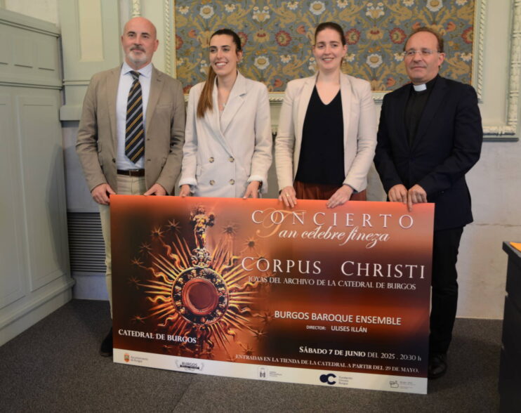 Burgos Baroque Ensemble hará sonar el Corpus en la Catedral