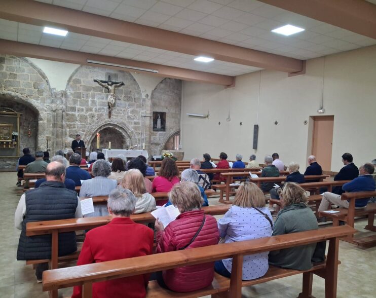 La Ribera se reúne en Roa para orar por las vocaciones consagradas