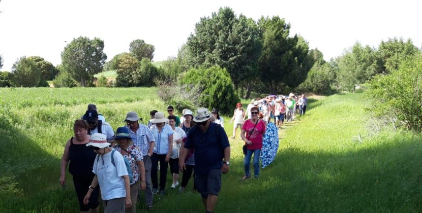 El arciprestazgo de Arlanza se une en una marcha solidaria por la ruta ‘Vallejo Oscuro’