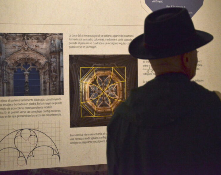 La exposición ‘De la geometría a la piedra. Tesoros matemáticos en la catedral de Burgos’ supera los 11.000 visitantes