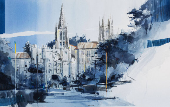 Alfonso Buendía gana la 28ª edición del Premio ‘Diario de Burgos’ de Pintura Rápida