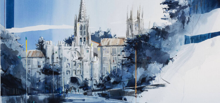 Alfonso Buendía gana la 28ª edición del Premio ‘Diario de Burgos’ de Pintura Rápida