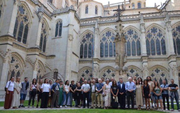 Los participantes en la campaña de Atapuerca visitan ‘Legatus Fidei’