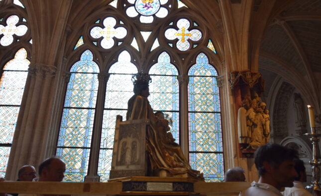 Burgos, junto a su patrona