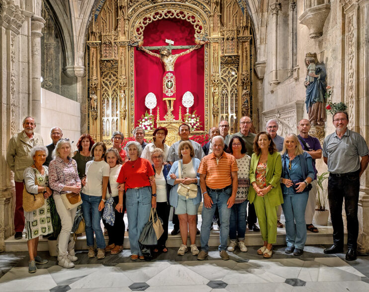 Voluntarios de la catedral y custodios de San Amaro comparten una jornada de convivencia