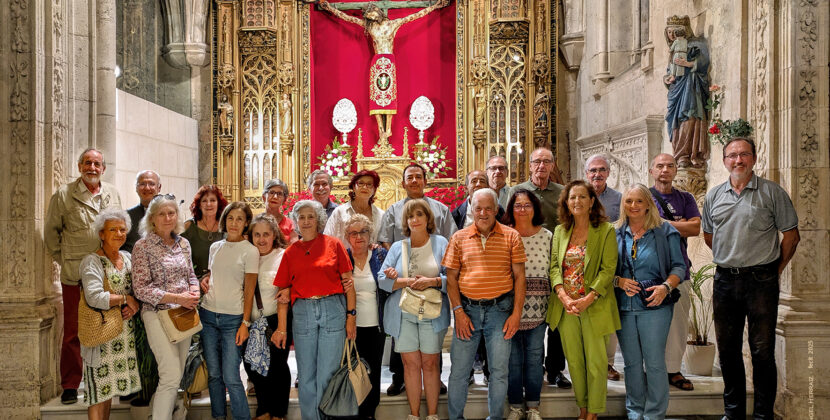 Voluntarios de la catedral y custodios de San Amaro comparten una jornada de convivencia