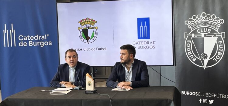 El Burgos CF, primera «piedra viva» de la catedral de Burgos