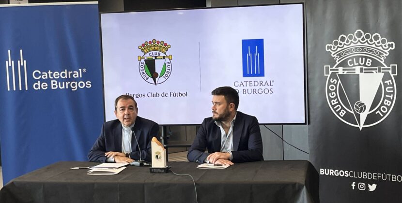El Burgos CF, primera «piedra viva» de la catedral de Burgos