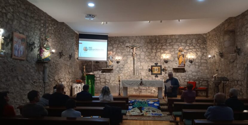Cardeñadijo acoge una oración por la Creación y el inicio de la campaña diocesana sobre el mundo rural