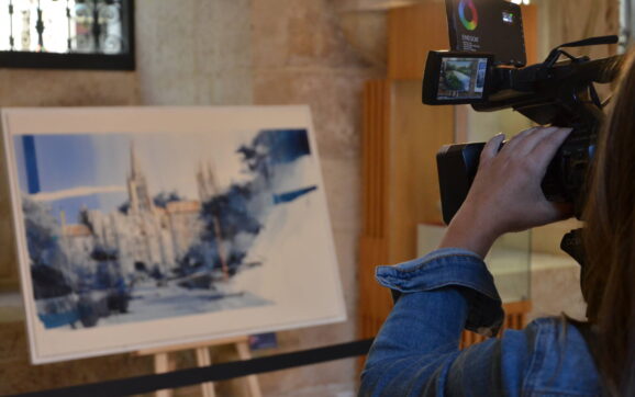 Ya se pueden disfrutar (y comprar) las obras finalistas del Premio ‘Diario de Burgos’ de Pintura Rápida