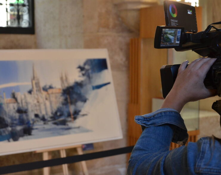 Ya se pueden disfrutar (y comprar) las obras finalistas del Premio ‘Diario de Burgos’ de Pintura Rápida