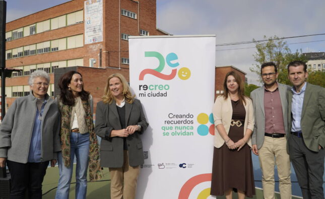 ‘Re-Creo mi ciudad’ transformará el patio del colegio Santa María la Nueva y San José Artesano