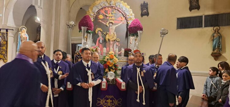 El Señor de los Milagros también tiene devotos en Burgos