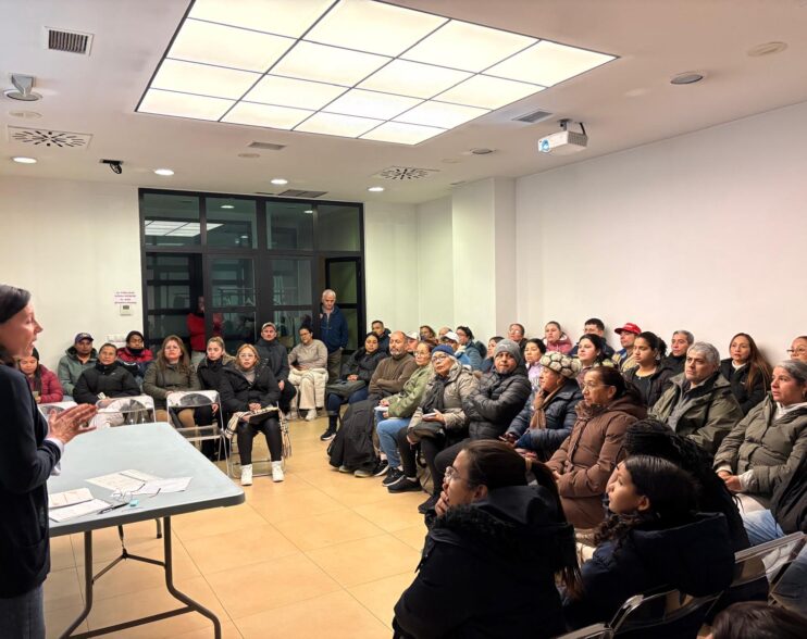 Cáritas Arciprestal de Gamonal ofrece formación a participantes y voluntarios