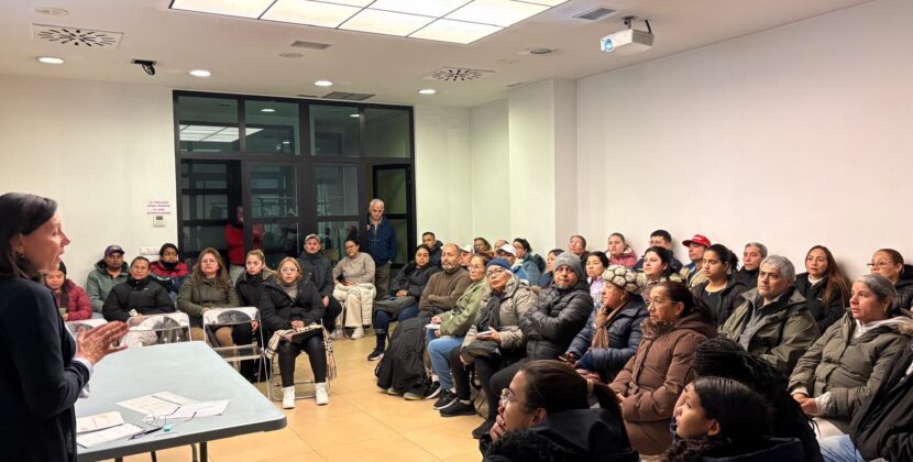 Cáritas Arciprestal de Gamonal ofrece formación a participantes y voluntarios