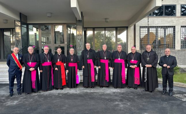 El arzobispo visita al papa León XIV junto a la Ejecutiva de la CEE