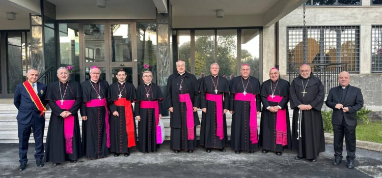 El arzobispo visita al papa León XIV junto a la Ejecutiva de la CEE