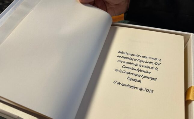 El arzobispo visita al papa León XIV junto a la Ejecutiva de la CEE