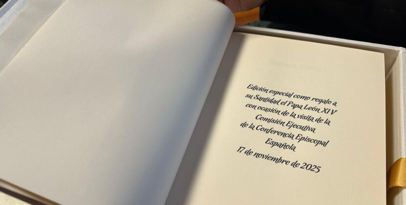 El arzobispo visita al papa León XIV junto a la Ejecutiva de la CEE