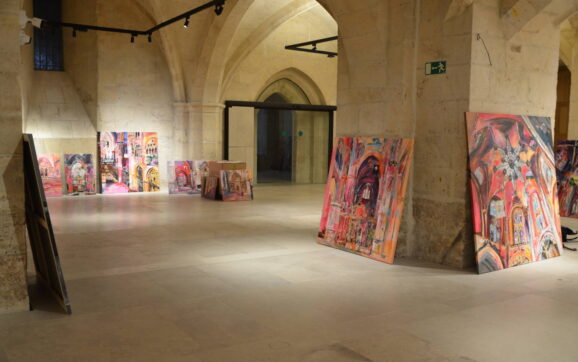 Todo listo para la exposición ‘Fran Herreros. Artist and Cathedral’