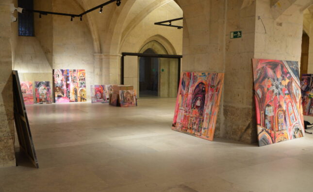 Todo listo para la exposición ‘Fran Herreros. Artist and Cathedral’