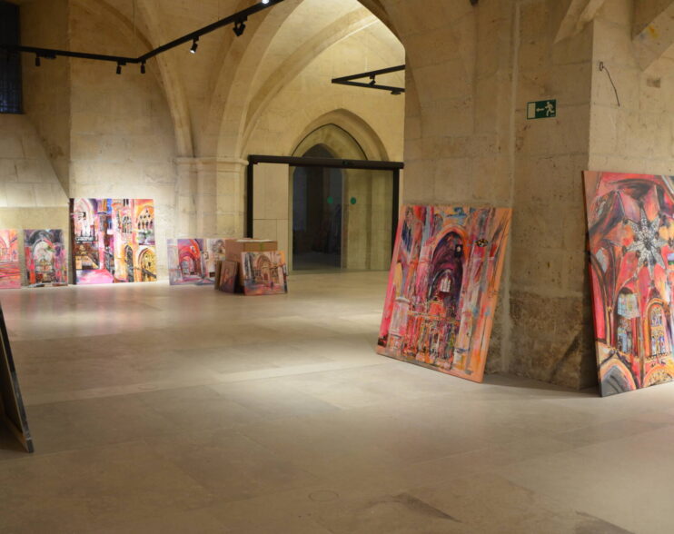 Todo listo para la exposición ‘Fran Herreros. Artist and Cathedral’