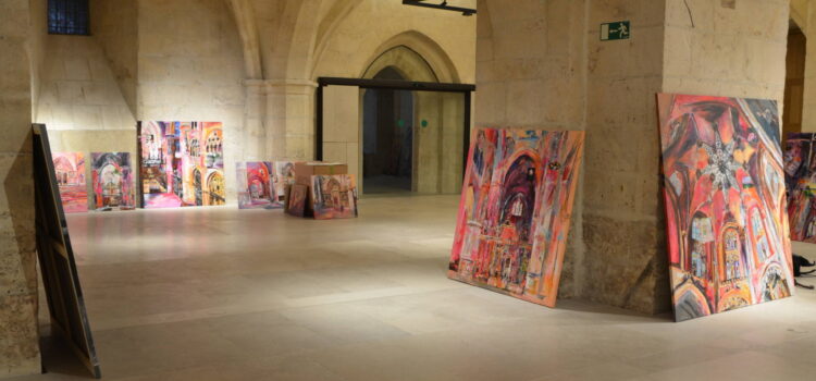 Todo listo para la exposición ‘Fran Herreros. Artist and Cathedral’