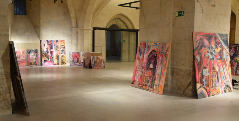 Todo listo para la exposición ‘Fran Herreros. Artist and Cathedral’